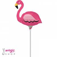 Balon na palčki flamingo