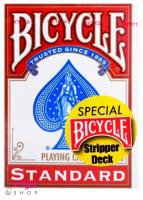 Bicycle STRIPPER karte rdeče