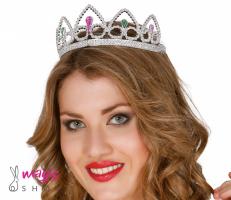 Krona srebrna tiara