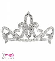 Krona srebrna tiara 8676
