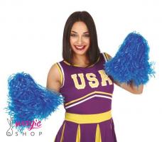 Modri pom pom cofi