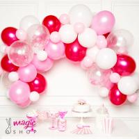 Lok iz balonov pink