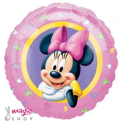 Balon roza Minnie mouse kids
