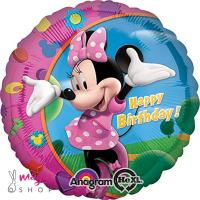 Balon roza Minnie mouse