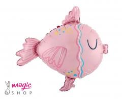 Balon roza ribica 60 cm