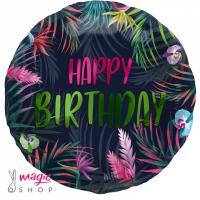 Balon za rojstni dan tropical 45 cm