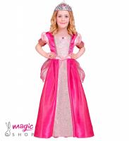 Kostum roza princeska 116 cm