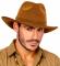 Rjav klobuk fedora vintage