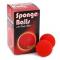 Sponge balls with jumbo efect
