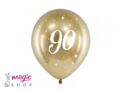 Zlati krom baloni za 90 let