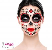 Makeup nalepka Dia de muertos