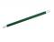 Stainless steel appearing wand green
