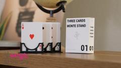 Three cards monte stand by JEKI YOO
