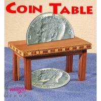 COIN TABLE WOOD