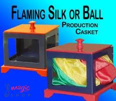 FLAMING SILK BALL CASKET SMALL