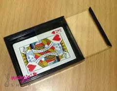 CLEAR CARD CHANGE BOX