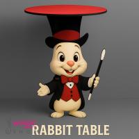 RABBIT TABLE by TORA MAGIC