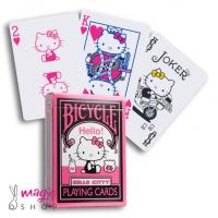 KARTE BICYCLE HELLO KITTY Black & Pink