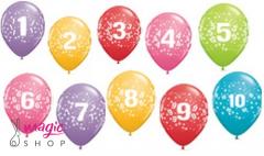Baloni s številkami