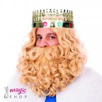 Blond lasulja z brado