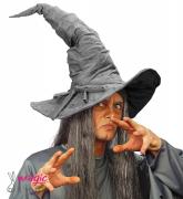 Siv klobuk čarovnik MERLIN 