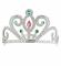 Krona srebrna tiara