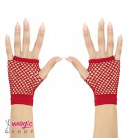 Rrdeče mrežaste rokavice brez prstov 1489