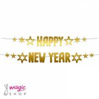 Viseč napis Happy new year