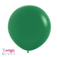 Jumbo balon temno zelen 60 cm