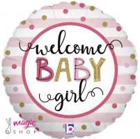 Balon WELCOME BABY GIRL