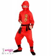Otroški kostum red dragon NINJA 5-10 let 0133