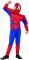SPIDERMAN otroški kostum z mišicami 5-6 let
