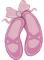 Balon baletni copatki 102 cm