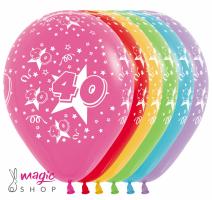 Baloni za 40. rojstni dan 25 kom