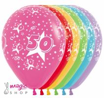 Baloni za 50. rojstni dan 25 kom