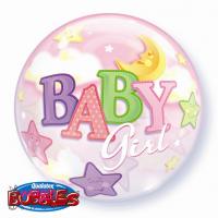 Bubble balon BABY GIRL