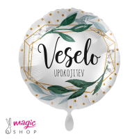 Balon veselo upokojitev