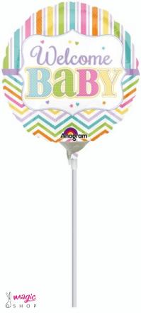 Balon na palčki welcome baby