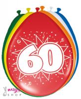 Baloni za 60. rojstni dan 8 kom