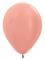 Rose gold baloni 50 kosov 30 cm