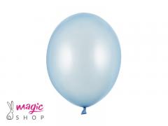 Svetlo modri metalik baloni 10 kom 30 cm 