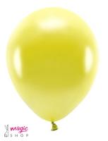 Rumeni metalik baloni 10 kom 30 cm