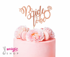 Toper Bride to be rose gold