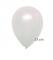Pearl beli baloni 50 kosov 13 cm