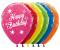 Baloni za rojstni dan Happy birthday sparkle 25 kosov 30 cm