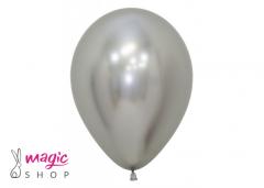 Srebrni baloni 12 kom 30 cm