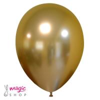 Zlati chrome baloni 28 cm 6 kom