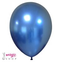 Modri chrome baloni 28 cm 6 kom