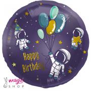 Balon za rojstni dan vesolje 45 cm