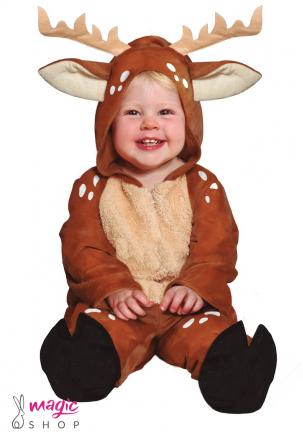 Jelenček bambi baby kostum 12-18 mes.